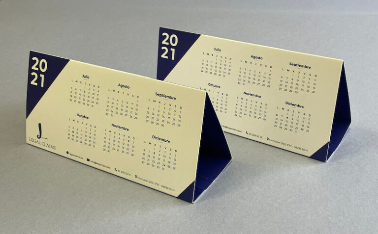 Imprimir Calendarios Sobremesa