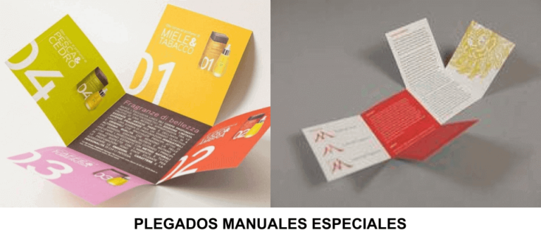 ¿qué Son Les Plegados Especiales Manuales 