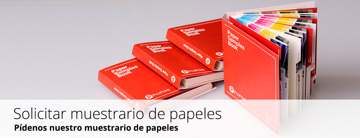 Muestrario de papeles para cajas personalizadas